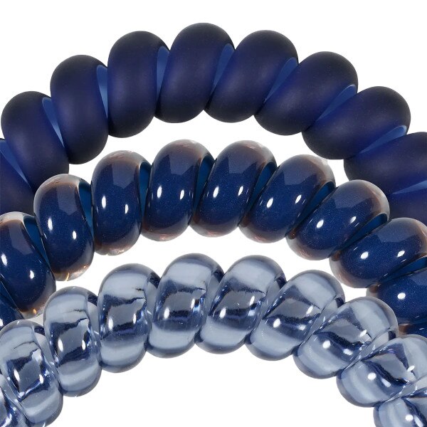 Teleties 3 pack large hair tie bands nightfall color